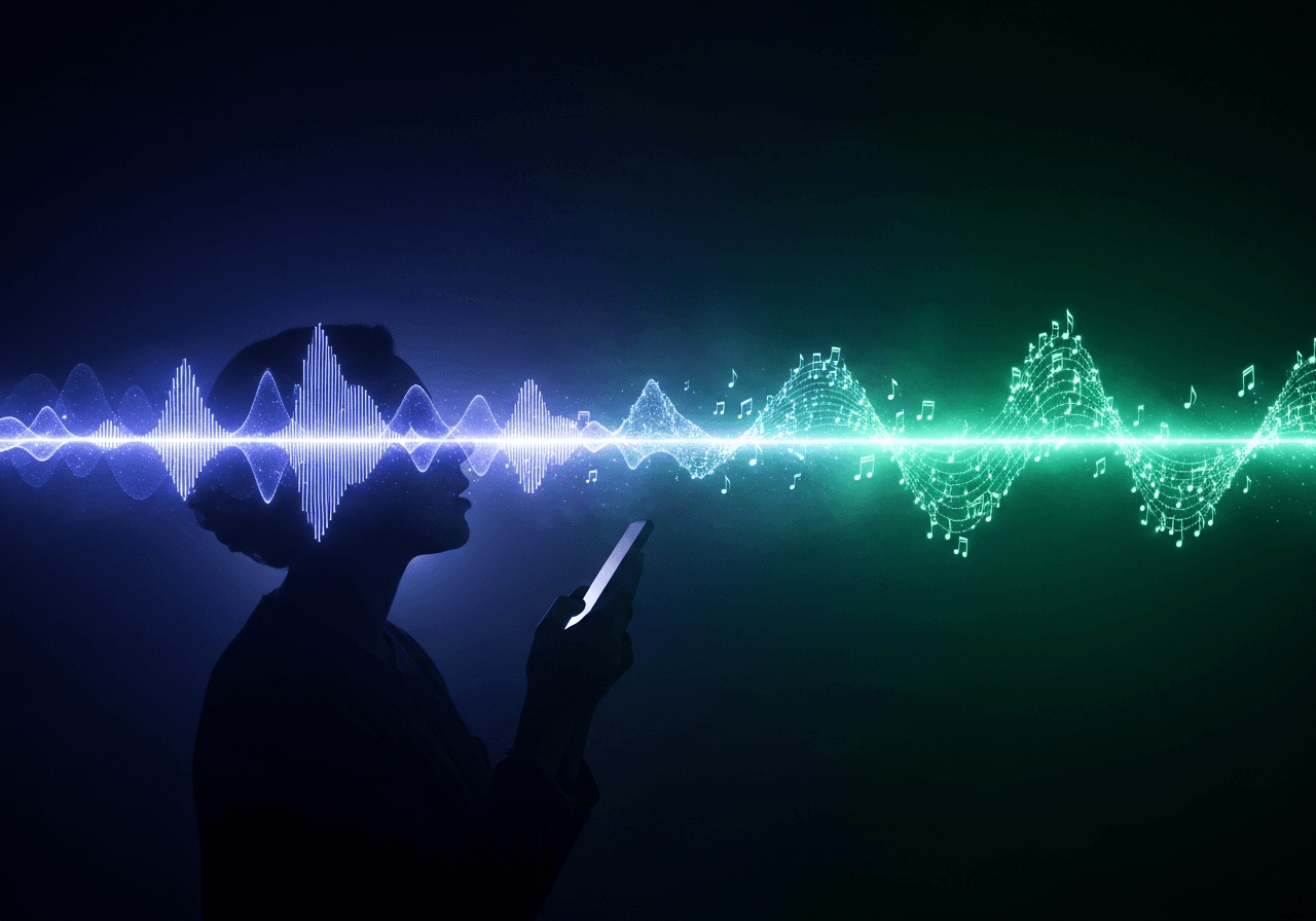 Personalised AI Song Generator case study preview
